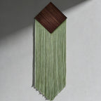 Decorative Wall Hanging Soft Textile Wood | Kelmera