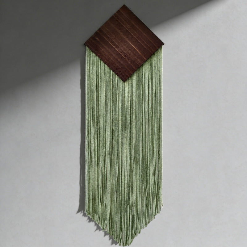 Decorative Wall Hanging Soft Textile Wood | Kelmera