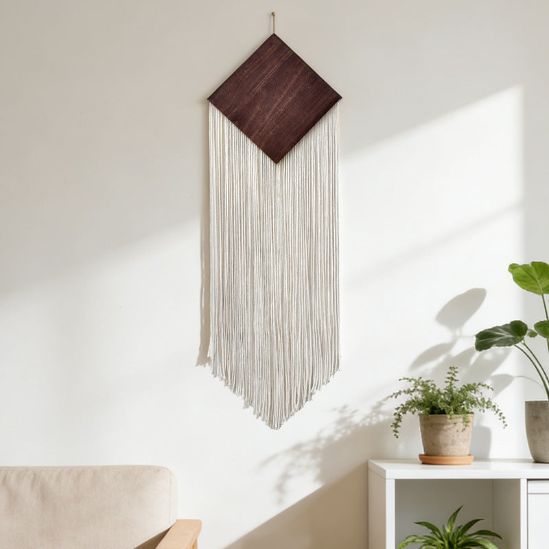 Decorative Wall Hanging Soft Textile Wood | Kelmera