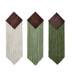Decorative Wall Hanging Soft Textile Wood | Kelmera