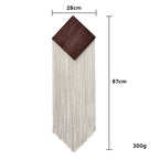 Decorative Wall Hanging Soft Textile Wood | Kelmera