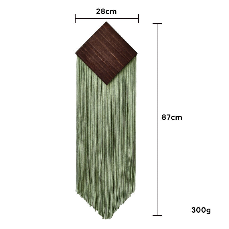 Decorative Wall Hanging Soft Textile Wood | Kelmera