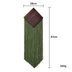 Decorative Wall Hanging Soft Textile Wood | Kelmera