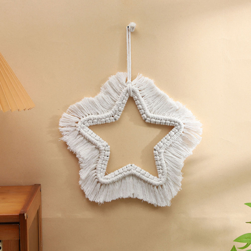 Decorative Wall Hanging Star Tassel | Kelmera