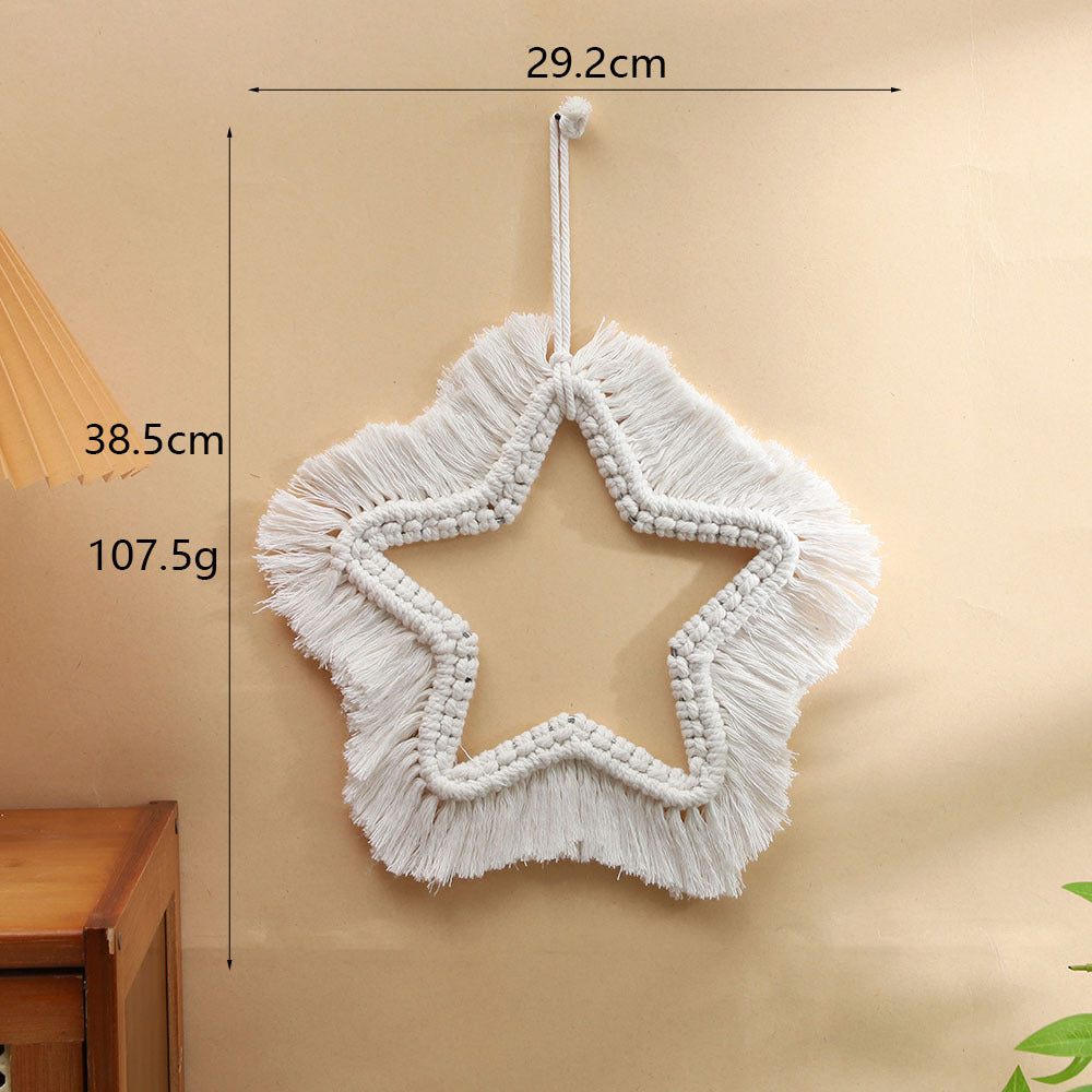 Decorative Wall Hanging Star Tassel | Kelmera