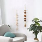Decorative Wall Hanging with Geometric Wooden Shapes | Kelmera