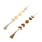 Decorative Wall Hanging with Geometric Wooden Shapes | Kelmera
