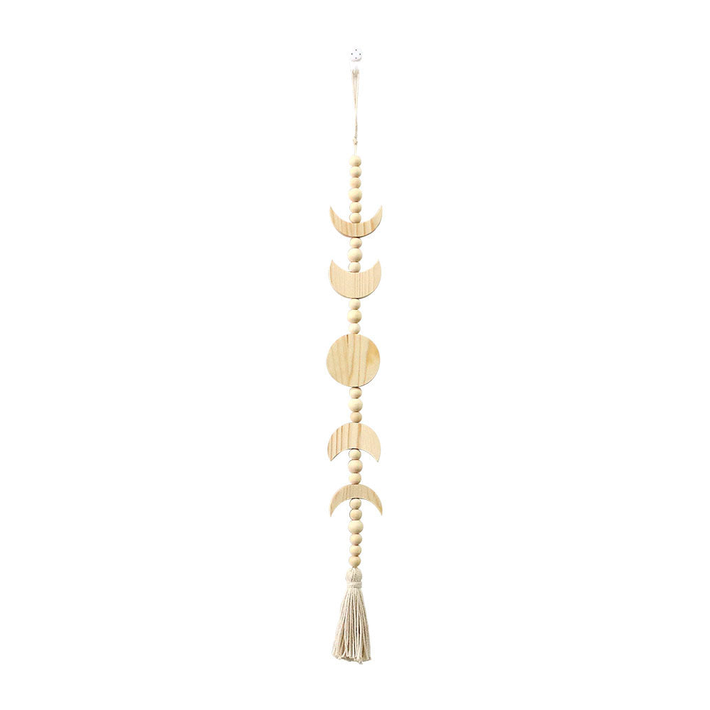 Decorative Wall Hanging with Geometric Wooden Shapes | Kelmera