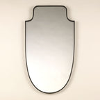 Decorative Wall Mirror Black Gold | Kelmera