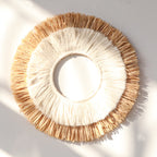 Decorative Wall Mirror Brown | Kelmera