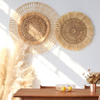 Decorative Wall Mirror Brown | Kelmera