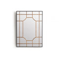 Decorative Wall Mirror Geometric Design | Kelmera