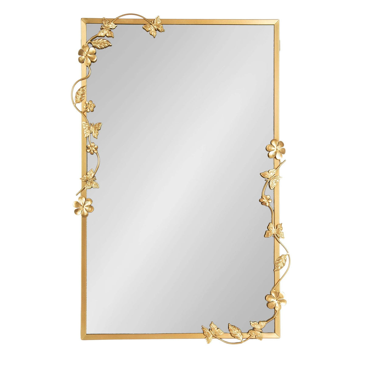 Decorative Wall Mirror Gold | Kelmera