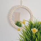 Decorative Wall Mirror Handwoven | Kelmera