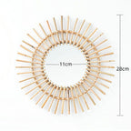 Decorative Wall Mirror in Sunray Design | Kelmera