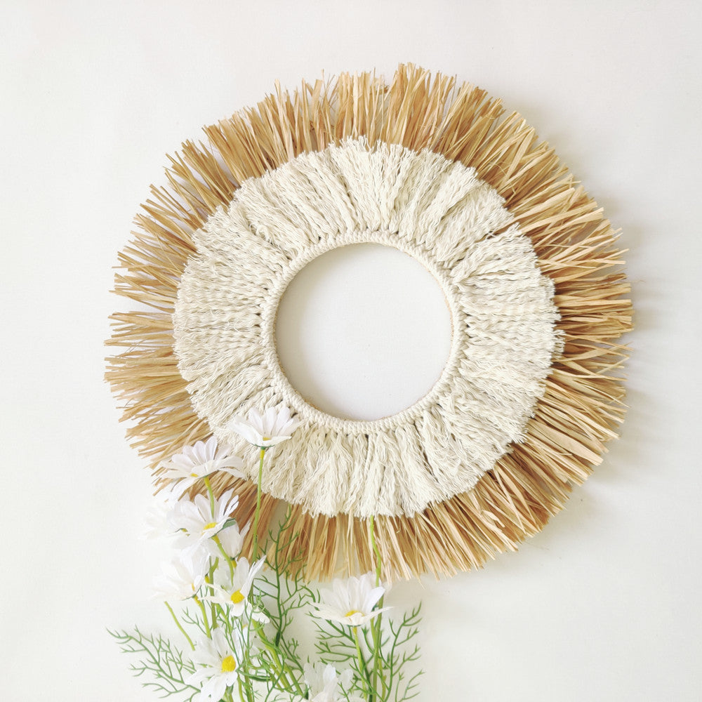 Decorative Wall Mirror in Sunray Design | Kelmera