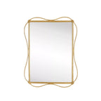 Decorative Wall Mirror with Curved Frame | Kelmera