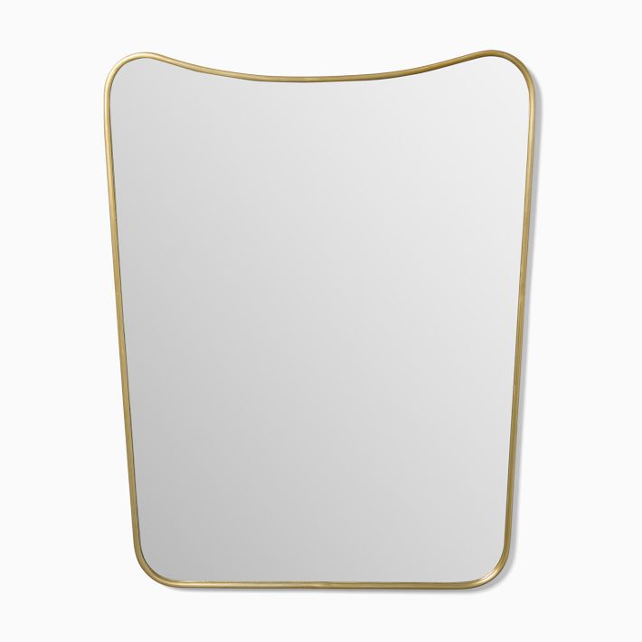Decorative Wall Mirror with Elegant Curved Frame | Kelmera