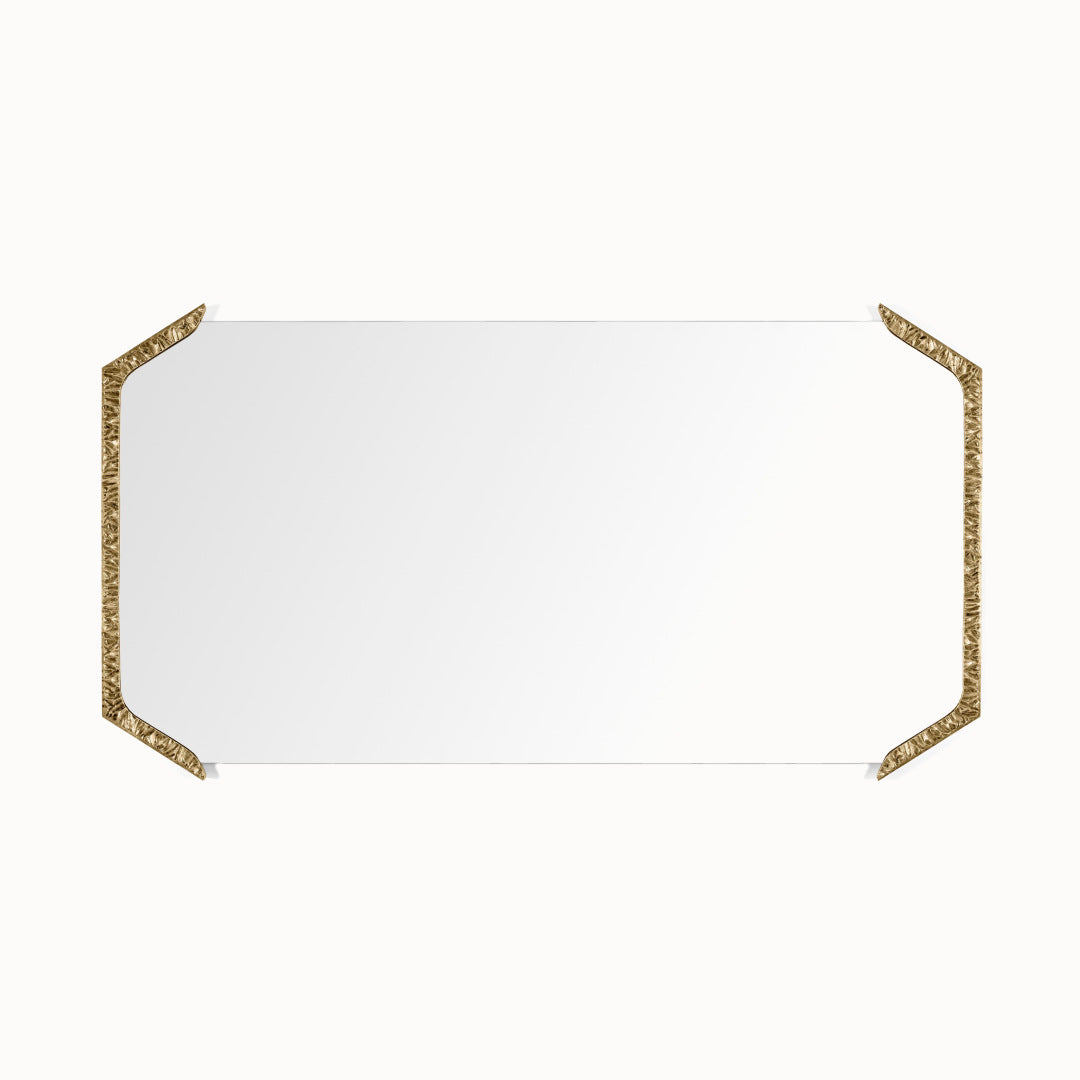 Decorative Wall Mirror with Filigree Metal Frame | Kelmera