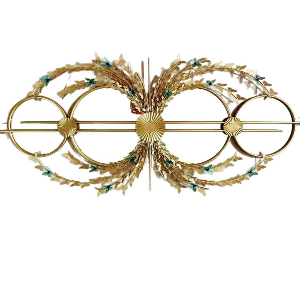 Decorative Wall Mirror with Floral Design | Kelmera