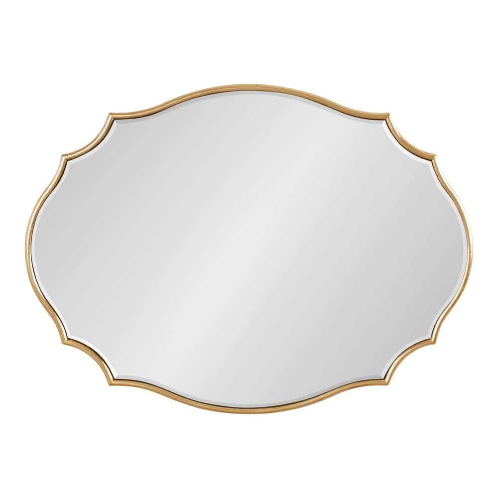 Decorative Wall Mirror with Wavy Edge | Kelmera