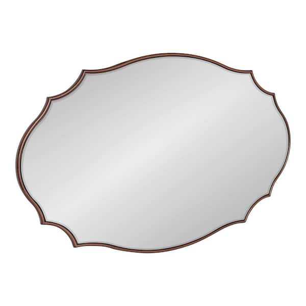 Decorative Wall Mirror with Wavy Edge | Kelmera