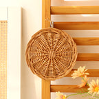 Decorative Wall Plate made of Woven Rattan | Kelmera