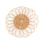 Decorative Wall Plate made of Woven Rattan | Kelmera