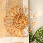 Decorative Wall Plate made of Woven Rattan | Kelmera