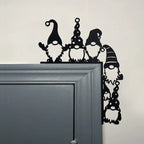 Decorative Wall Shelf with Christmas Gnomes | Kelmera