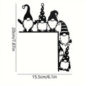 Decorative Wall Shelf with Christmas Gnomes | Kelmera
