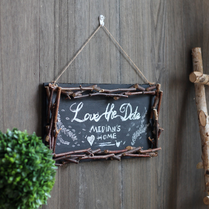 Decorative Wall Table with Rustic Frame | Kelmera