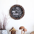 Decorative Wall Table with Rustic Frame | Kelmera