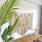 Decorative Wall Tapestry Cotton Macrame Hanging | Kelmera