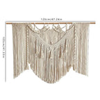 Decorative Wall Tapestry Cotton Macrame Hanging | Kelmera
