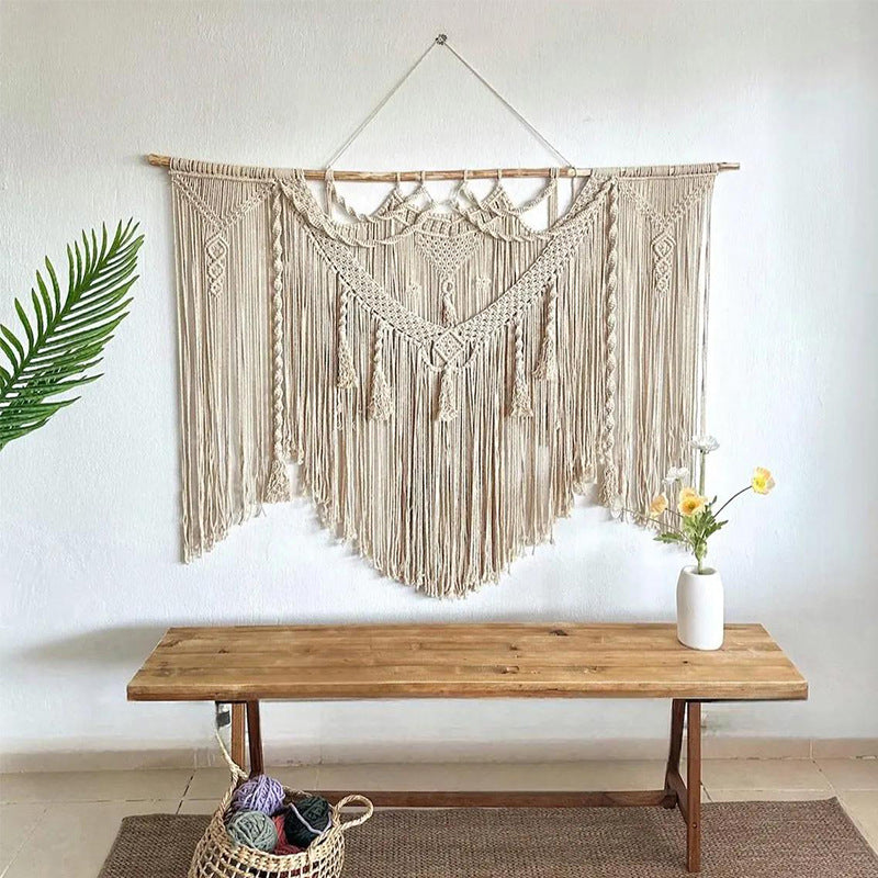 Decorative Wall Tapestry Cotton Macrame Hanging | Kelmera