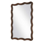 Decorative Wave Edge Wall Mirror | Kelmera