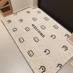 Decorative Welcome Mat Non Slip | Kelmera