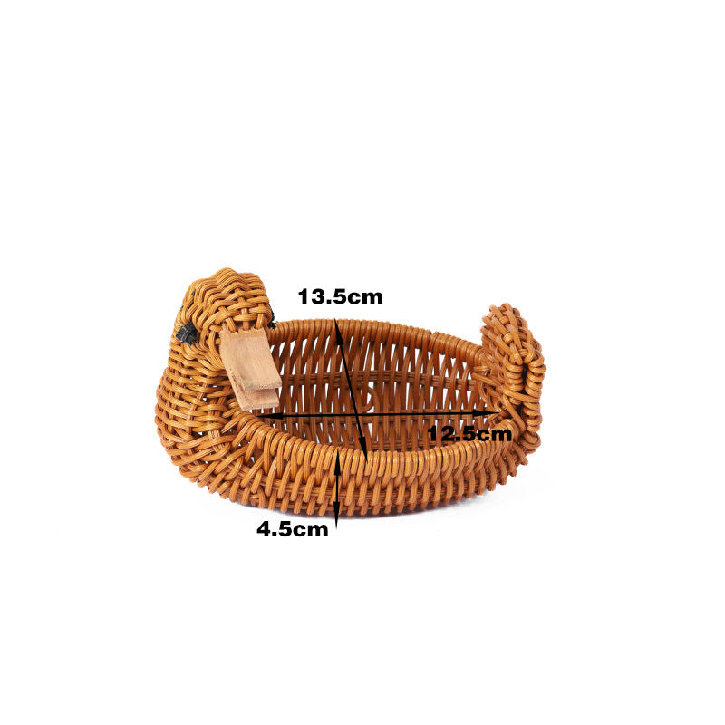 Decorative Wicker Duck | Kelmera