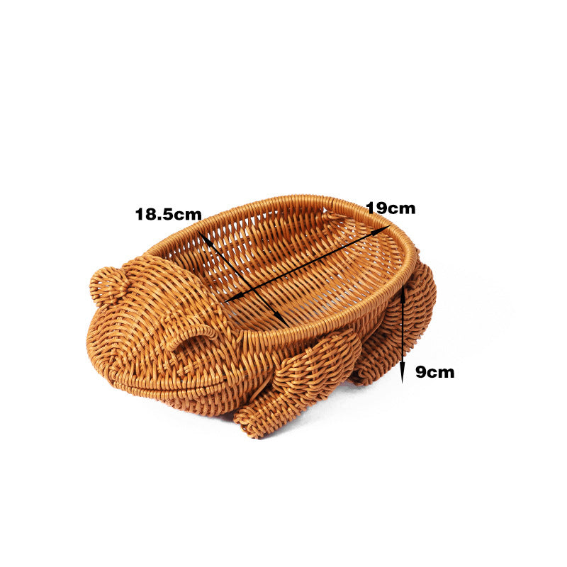 Decorative Wicker Duck | Kelmera
