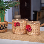 Decorative Wicker Planter | Kelmera