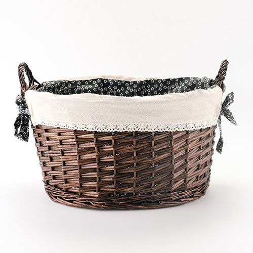 Decorative Wicker Storage Basket | Kelmera