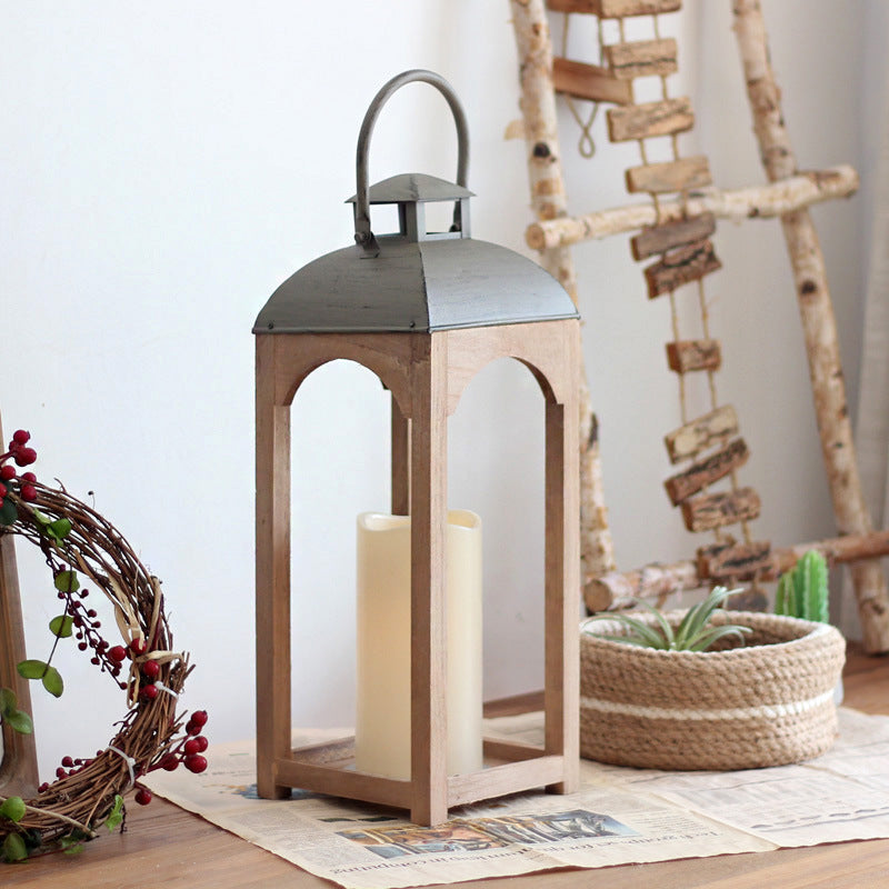 Decorative Wooden Lantern Small | Kelmera