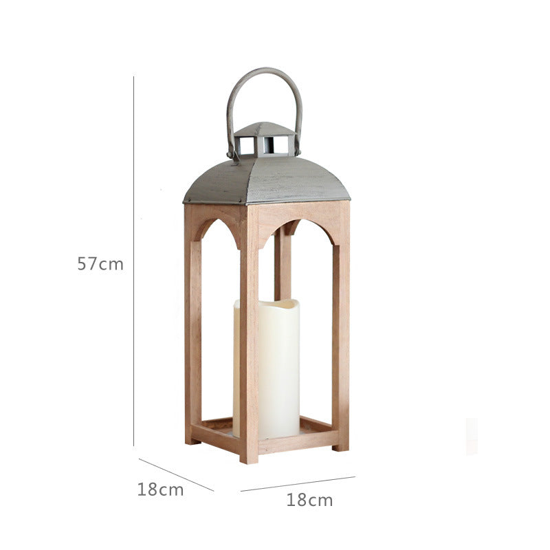 Decorative Wooden Lantern Small | Kelmera