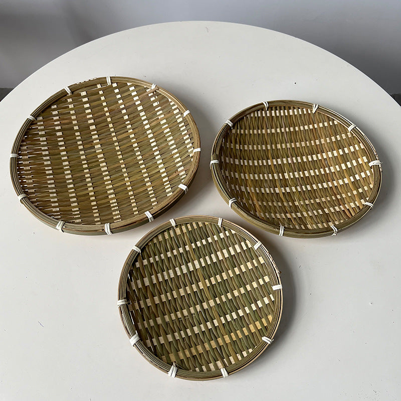 Decorative Woven Basket Green | Kelmera