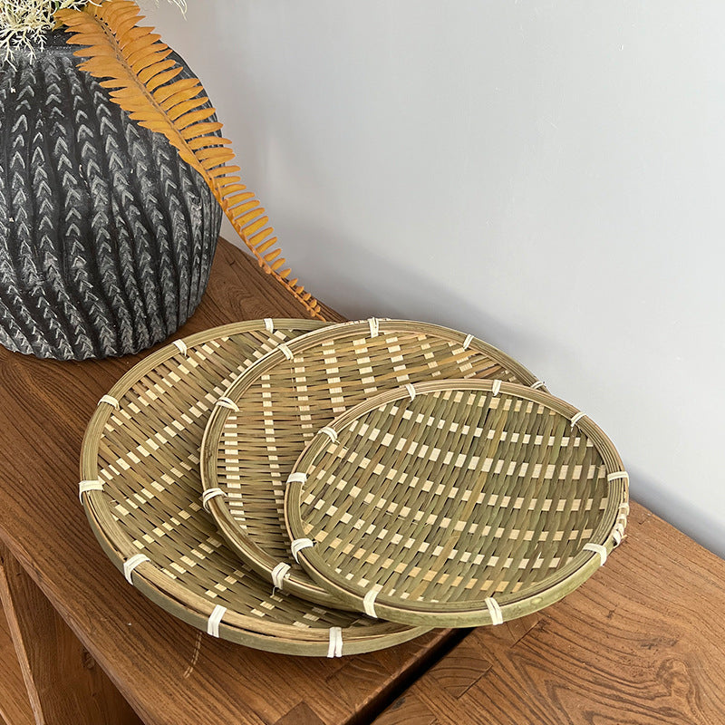 Decorative Woven Basket Green | Kelmera
