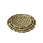 Decorative Woven Basket Green | Kelmera