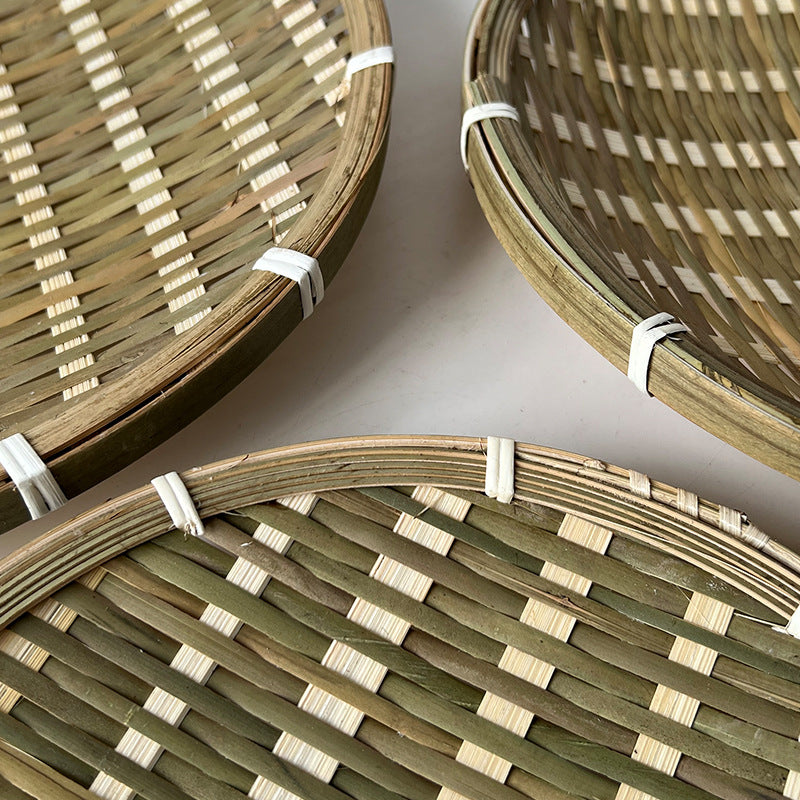 Decorative Woven Basket Green | Kelmera
