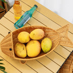 Decorative Woven Fish-Shaped Basket | Kelmera