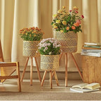 Decorative Woven Flower Planters | Kelmera